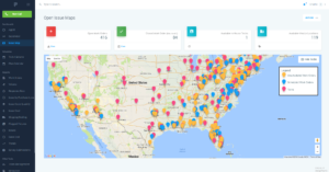 InsightPro Software Open Issues Map