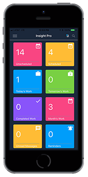 InsightPro Mobile App Dashboard