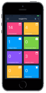 InsightPro Mobile App Dashboard