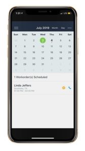 Field Tech Mobile Calendar