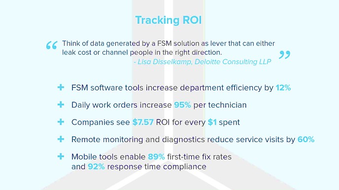 InsightPro Field Service Management Software ROI